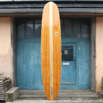 otter wooden surfboards 9'8 cali log longboard