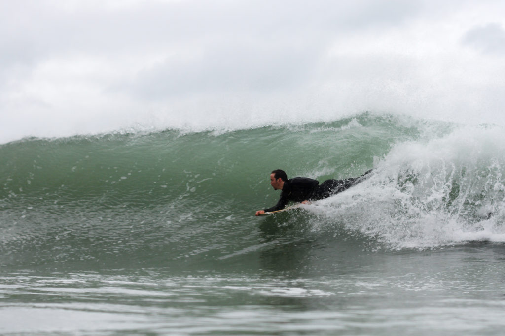 James Bellyboard at Aggie
