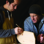 James Otter Surfboards wooden bodysurfing handplane workshop tom kay finisterre
