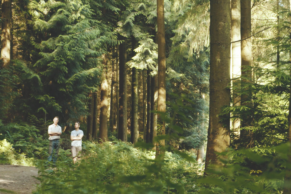 Art of Making Still James and Nick in the wood