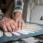 Ben Cook Surf Flower Wooden Surfboards with James Otter
