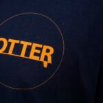 Otter Surfboards Organic Cotton T Shirt French Navy