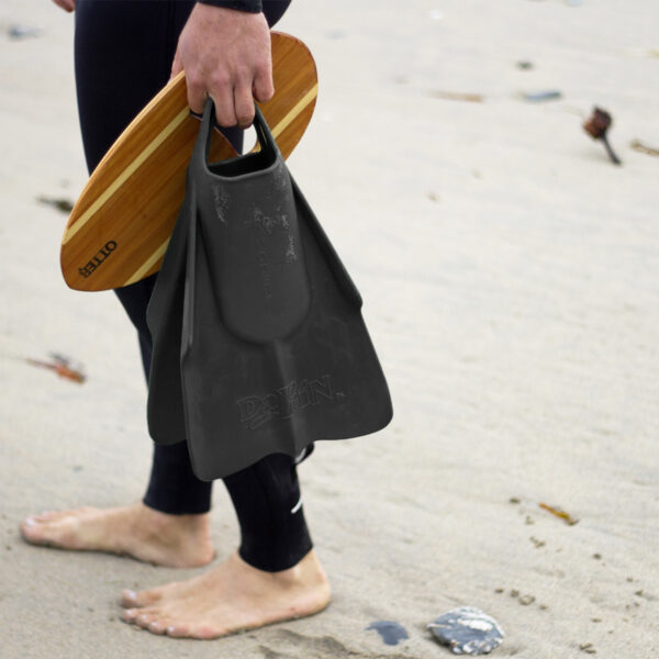 Otter_Surfboards_Bodysurfing_Da_Fin_Black