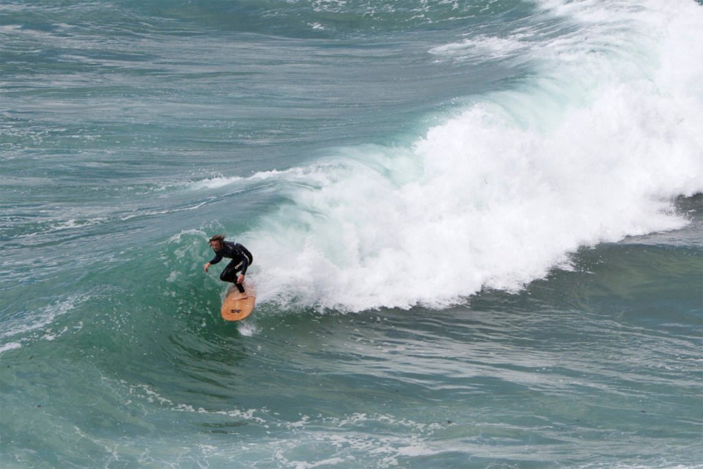 Ben Skinner National Trust Jetty Otter Wooden Surfboard