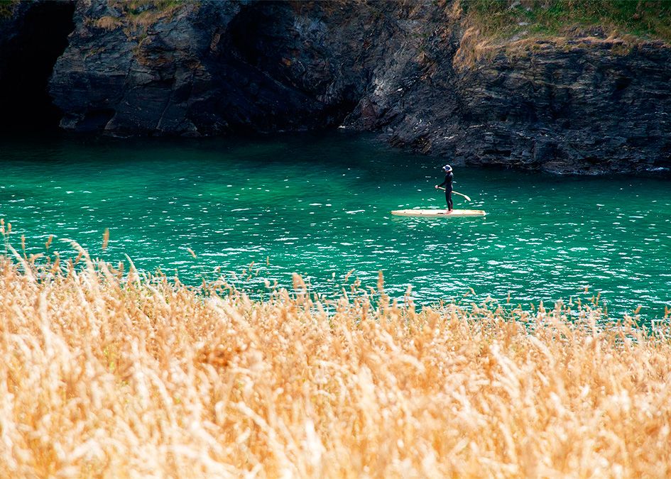 Otter wooden SUP flat water
