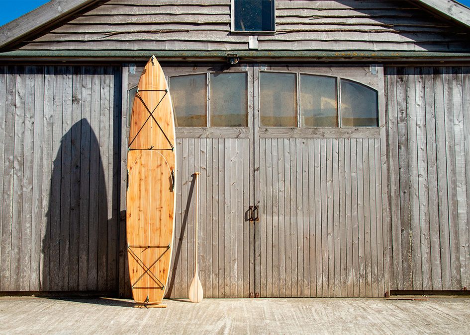 Otter wooden SUP paddle