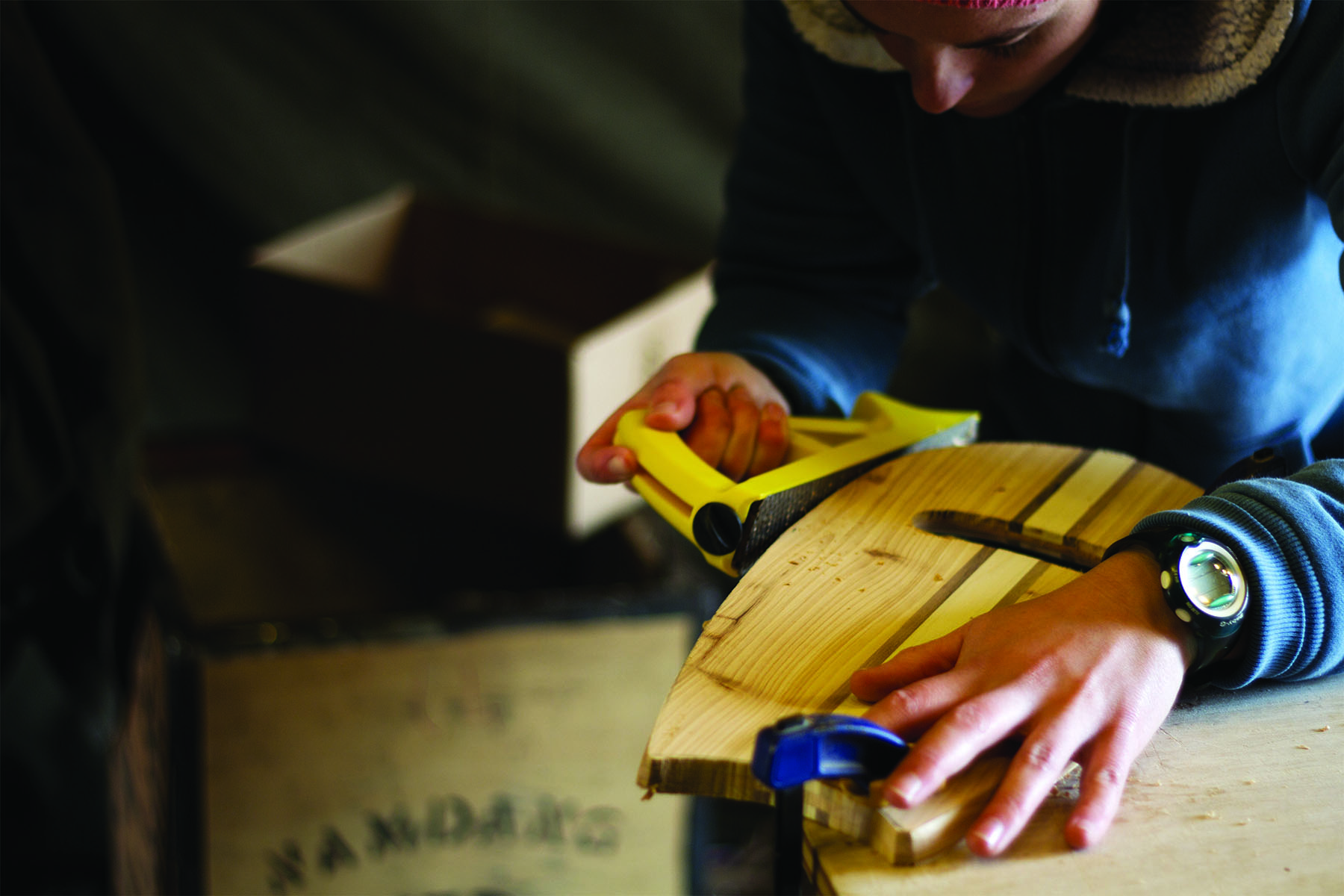 Otter Surfboards Finisterre Handplane Workshop Wheal Kitty St Agnes 2014 ellis shaping rails