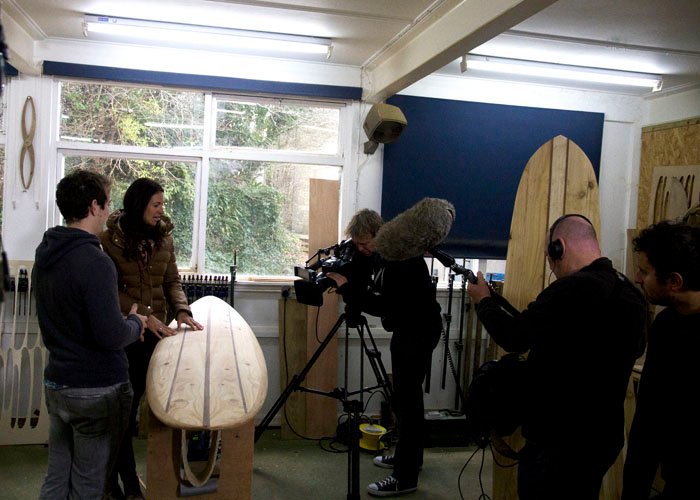 Otter Surfboards on BBC Countryfile