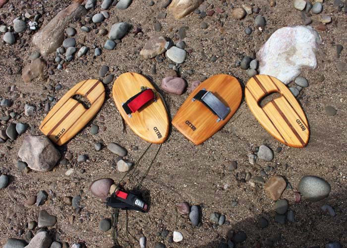 leigh otter wooden bodysurfing handplane review board line up
