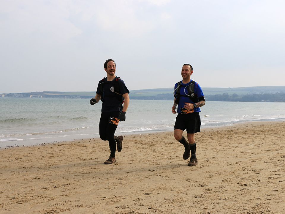 Otter jurassic coast run beach