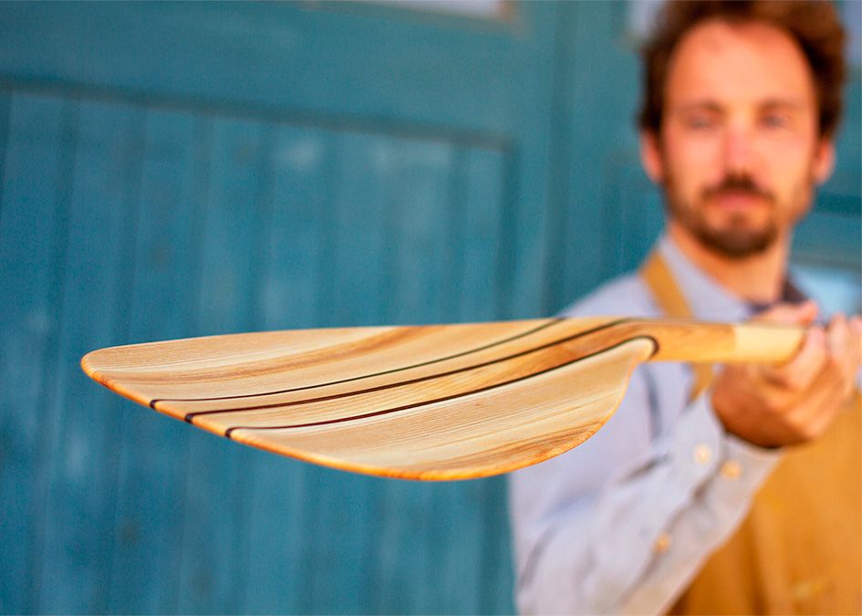 Otter wooden SUP paddle