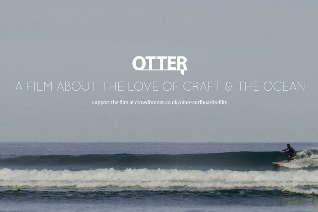 Otter Surfboards and tiny dog film
