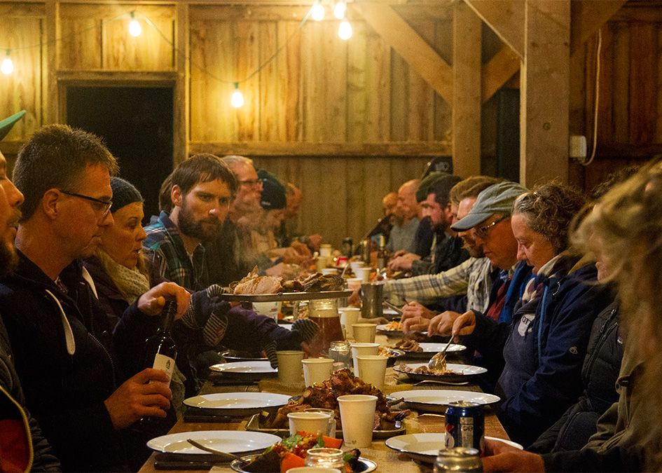 Otter AGM food table