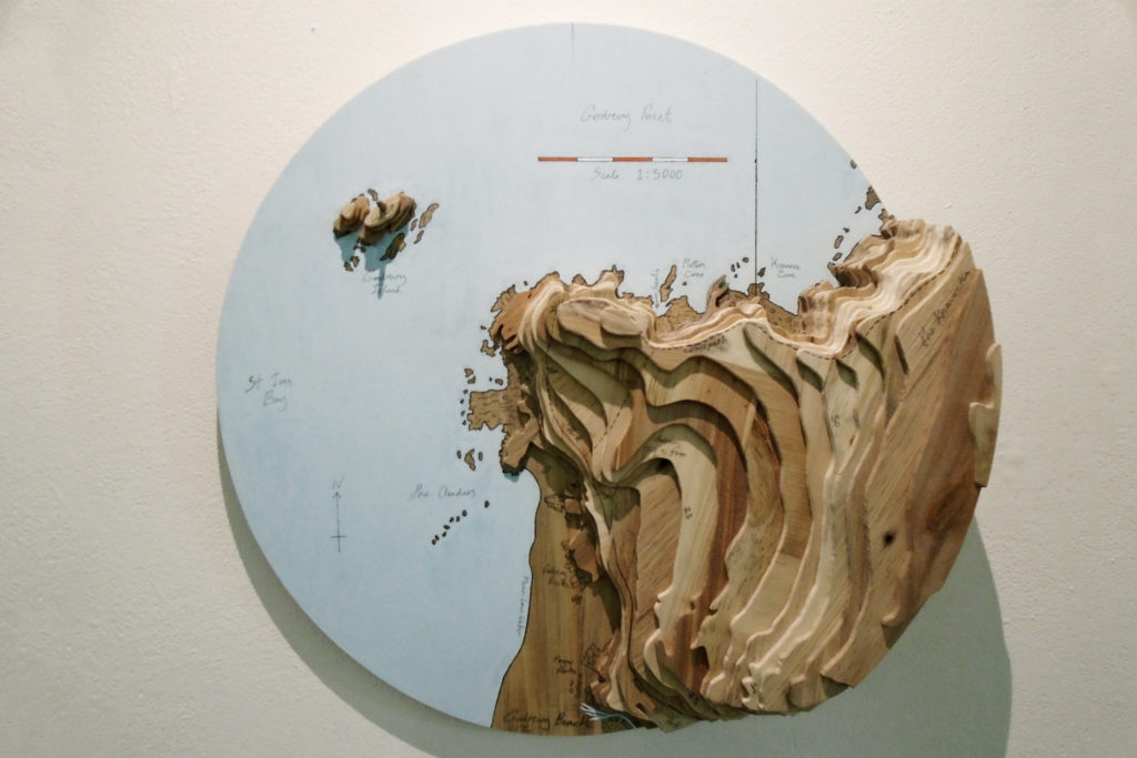 Chris Wootton 3D Maps Godrevy