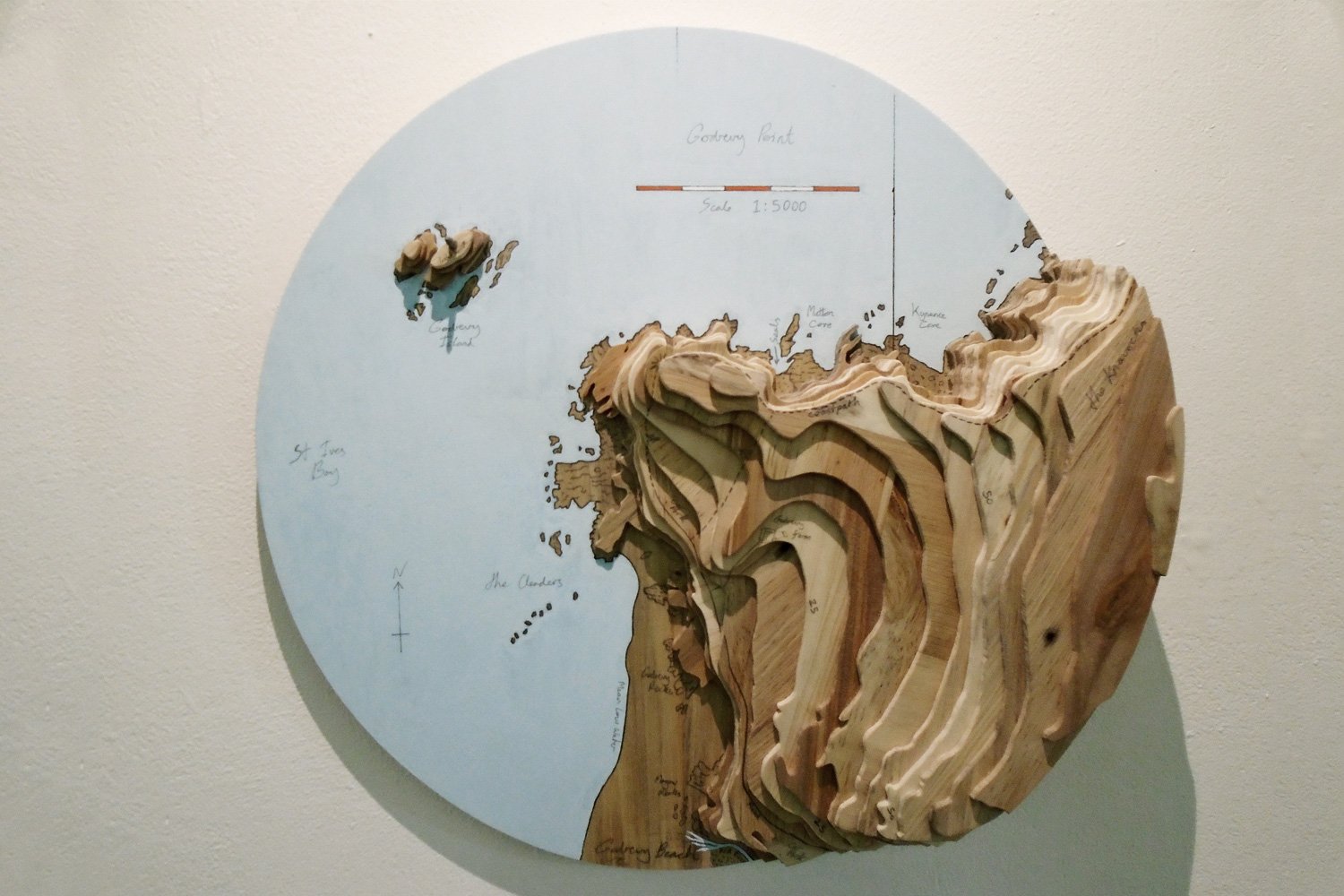Chris Wootton 3D Maps Godrevy