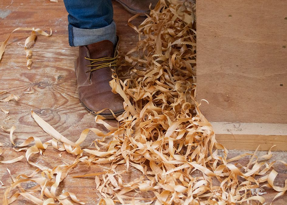 wood shavings
