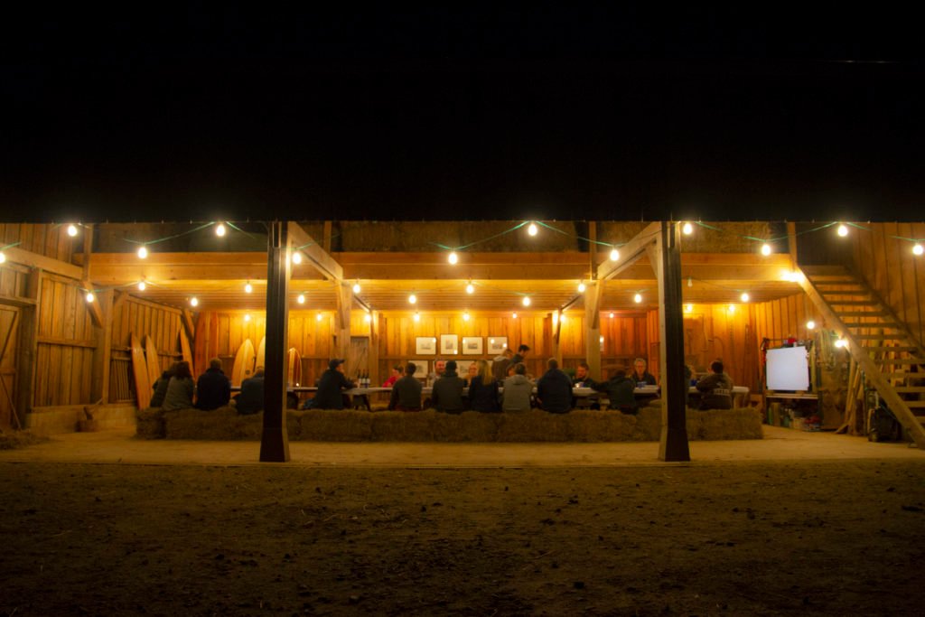 Header image Otter Surfboards AGM 2015 table spread