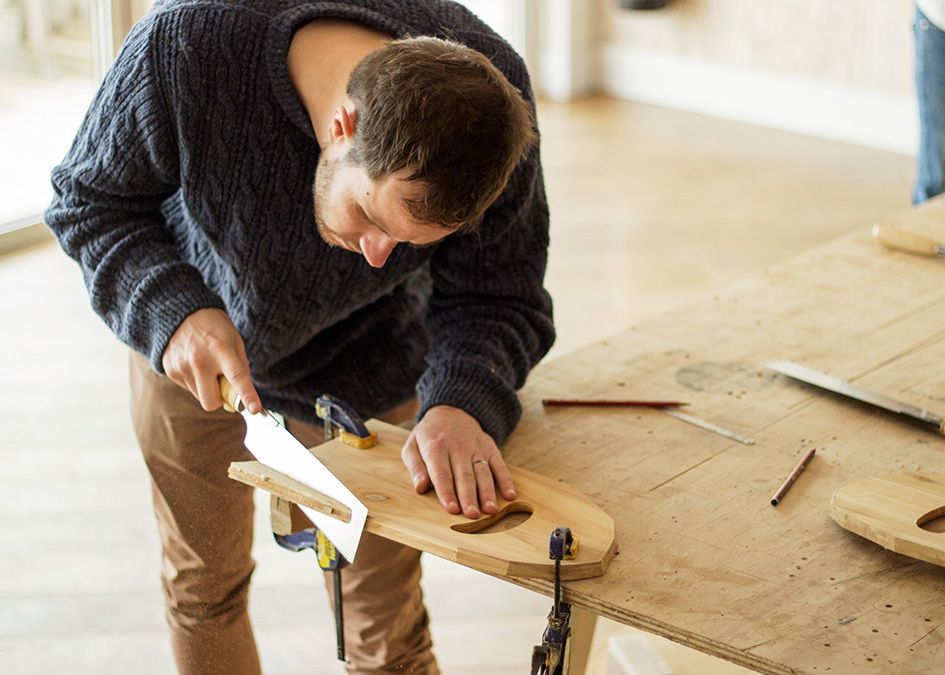 Otter wooden handplane workshop