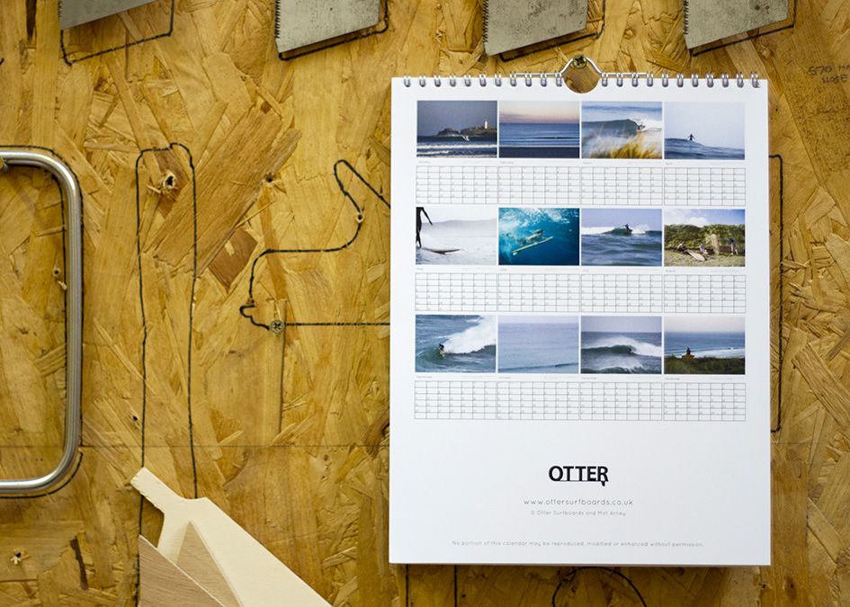 Otter 2017 Calendar