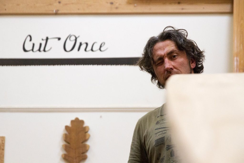 otter workshop wooden surfboard rail