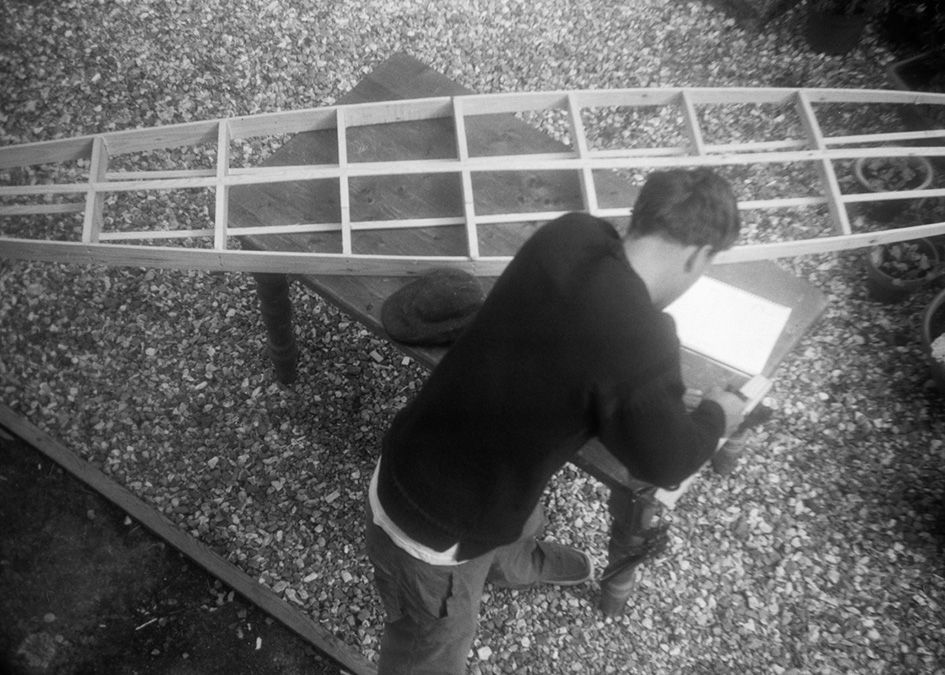 Tom Blake board frame