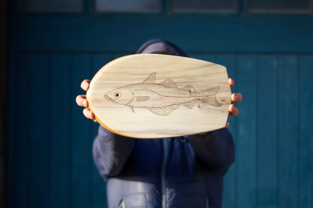 otter wooden handplane pollock
