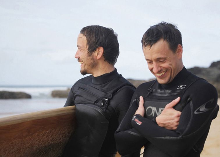 otter surfer