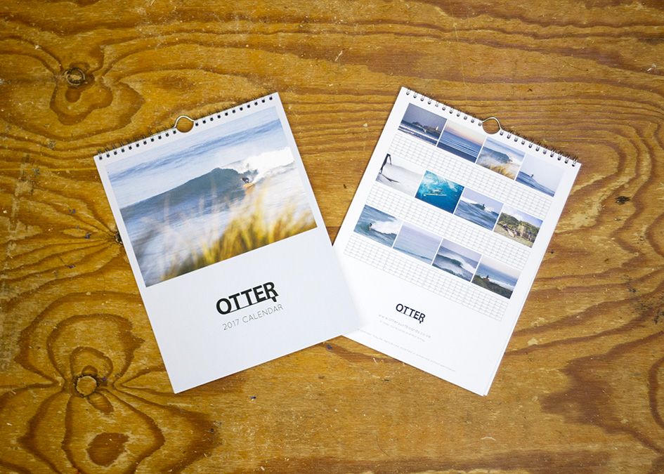 Otter 2017 calendar