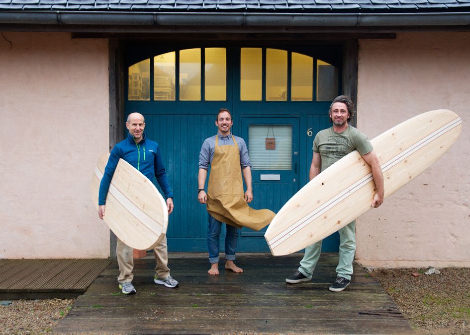 otter workshop blue doors
