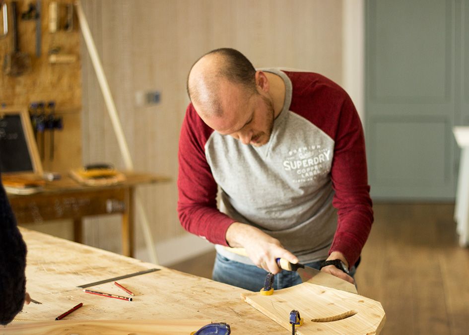 otter wooden handplane workshop