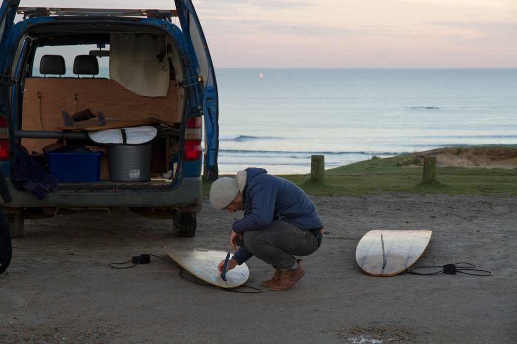 van beach surf prep