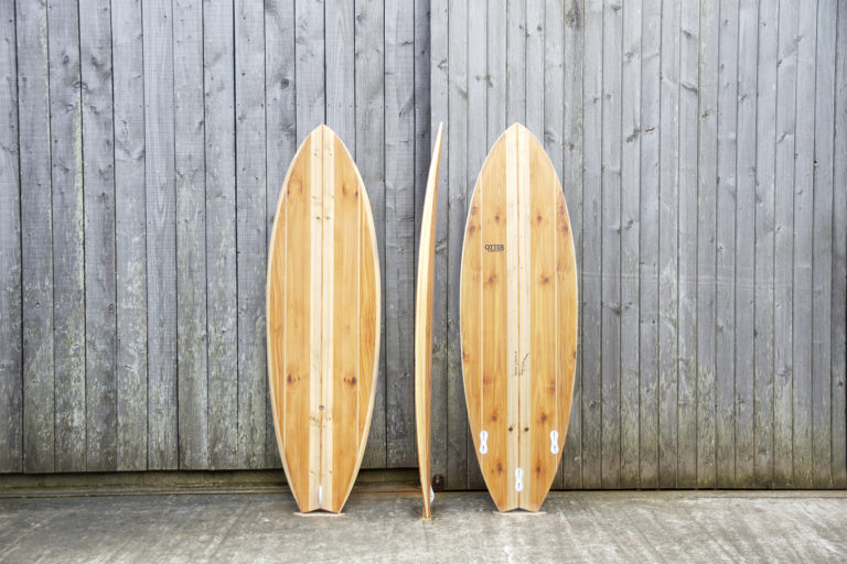 Otter Wooden Surfboard Swift Workshop