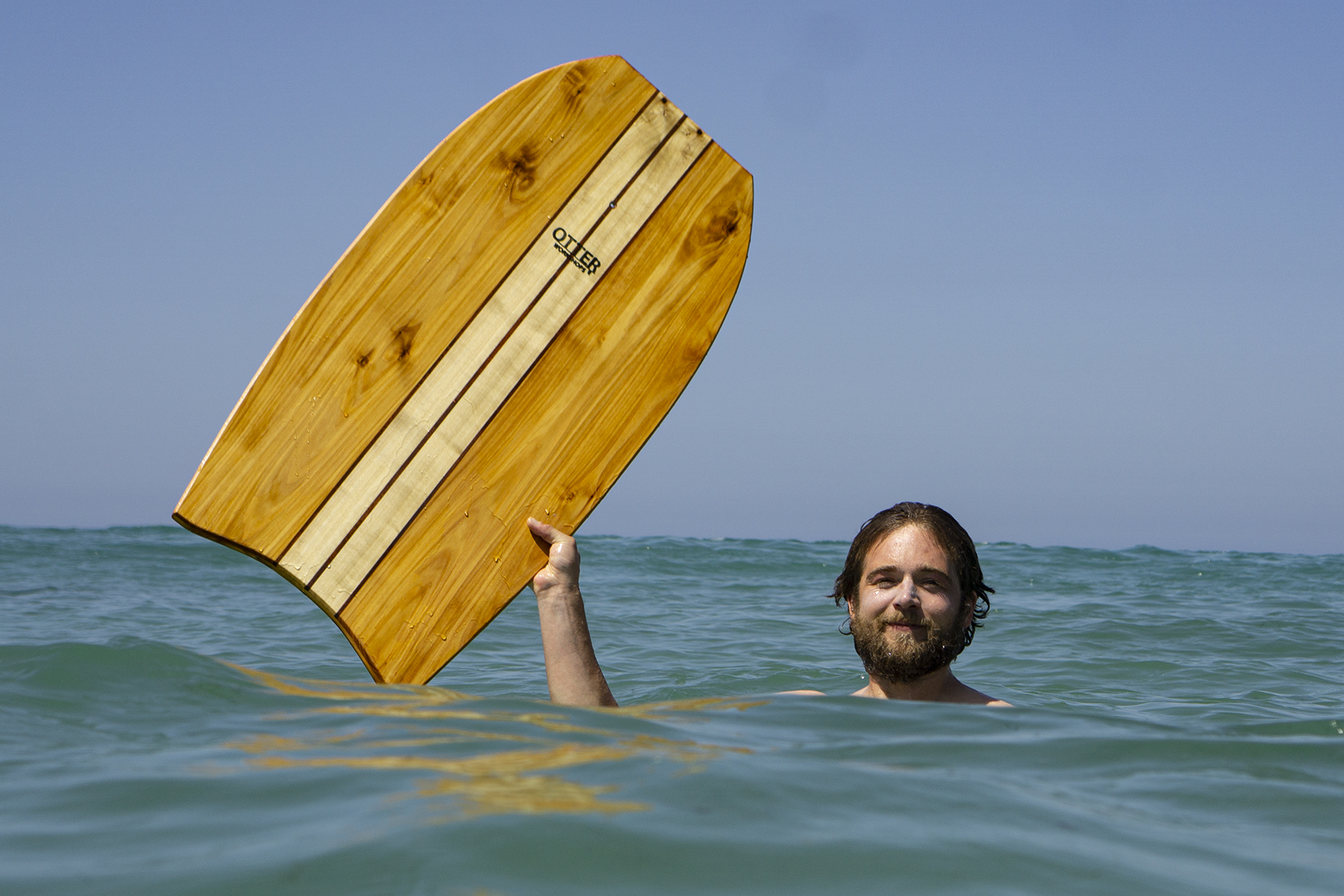 Otter wooden bodyboard