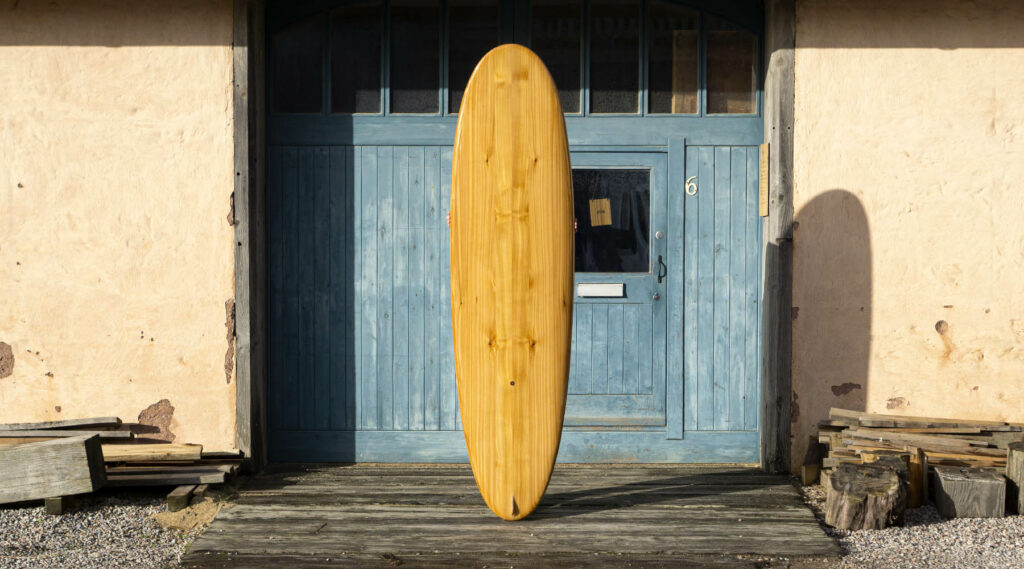 otter wooden surfboard island hopper