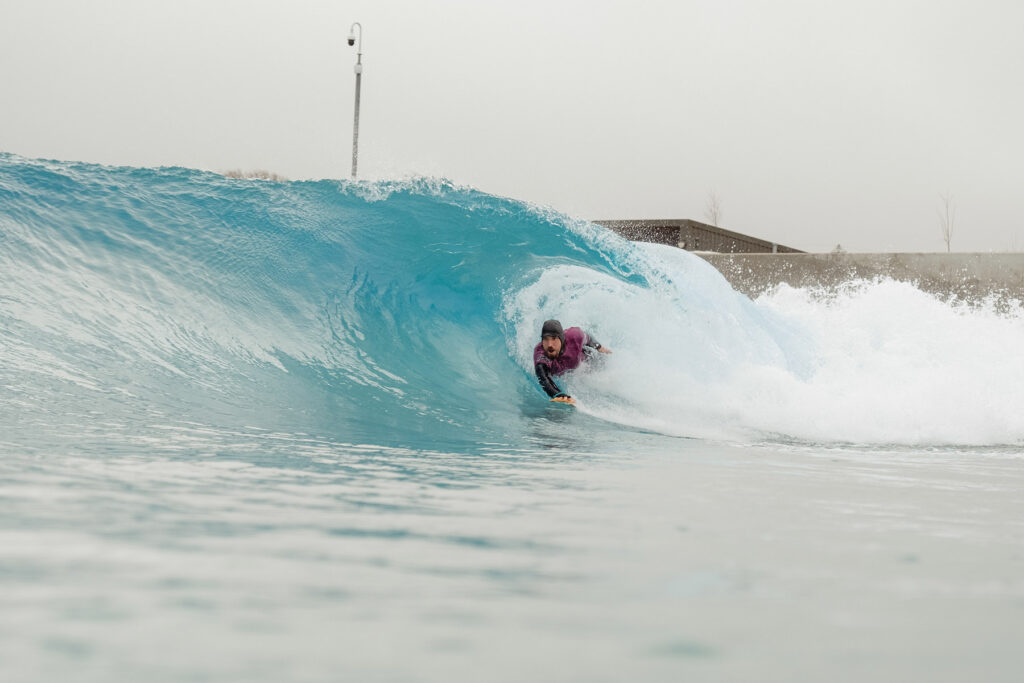 James Otter Wooden Surfboards Bodysurf Handplane The Wave Bristol 10