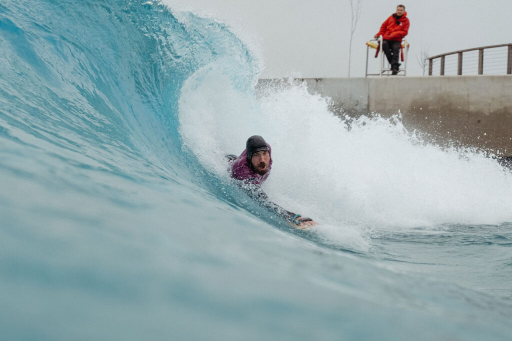James Otter Wooden Surfboards Bodysurf Handplane The Wave Bristol 13