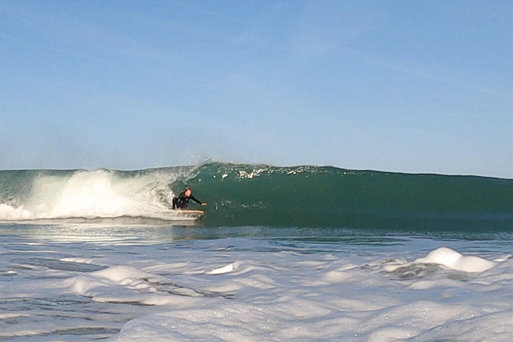 MMSC otter wooden surfboards