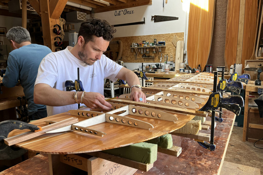 otter wooden surfboards make your own workshop