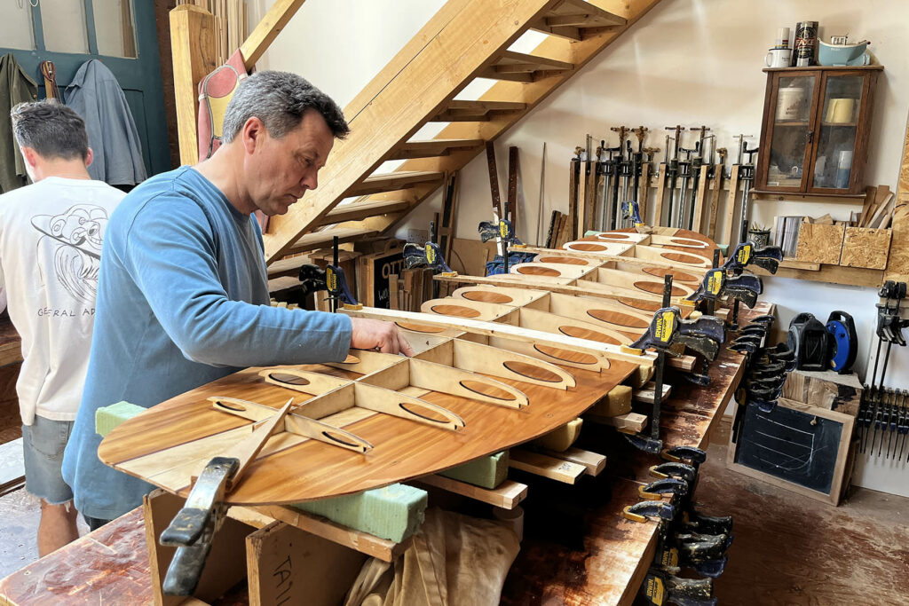 otter wooden surfboards make your own workshop