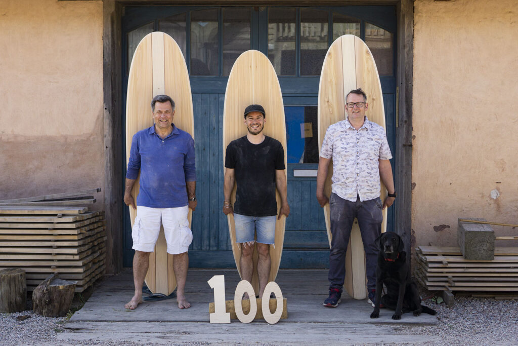 otter surfboards workshop make your own blue doors