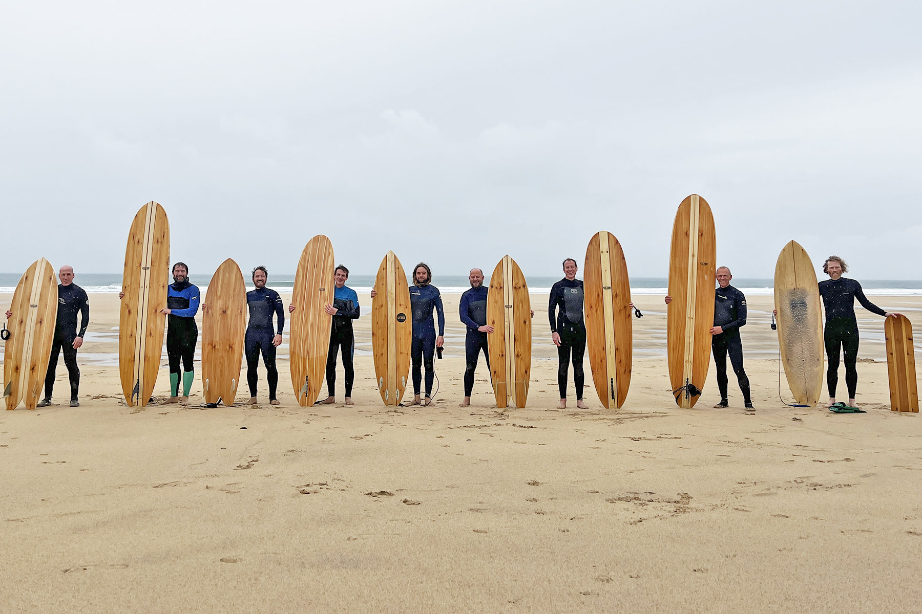 otter wooden surfboards AGM