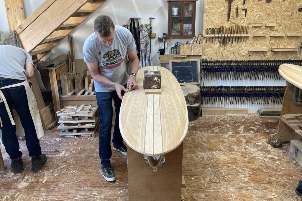 otter wooden surfboards make your own workshoip