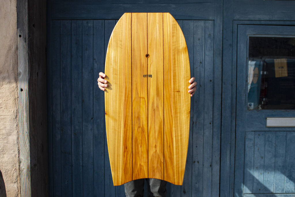 otter wooden surfboards paipo sustainable surf