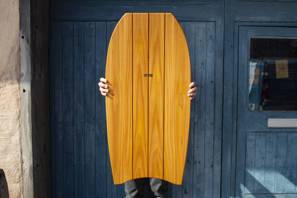 otter wooden surfboards paipo sustainable surf