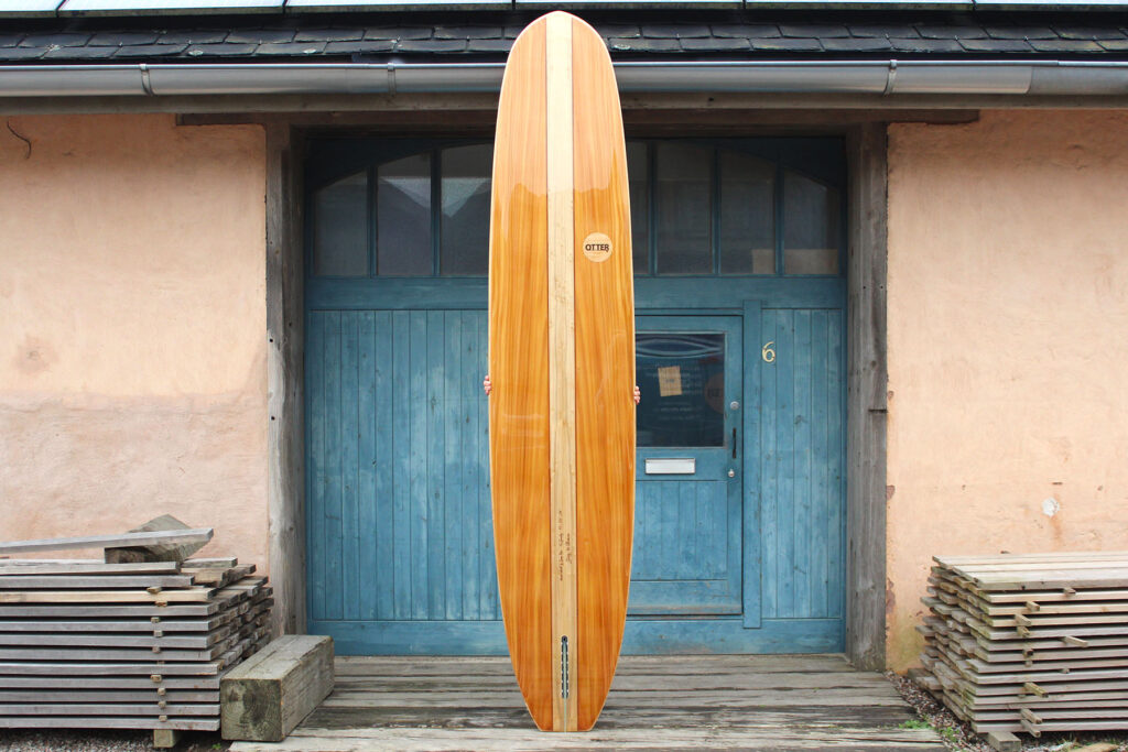 otter wooden surfboards 9'8 cali log longboard