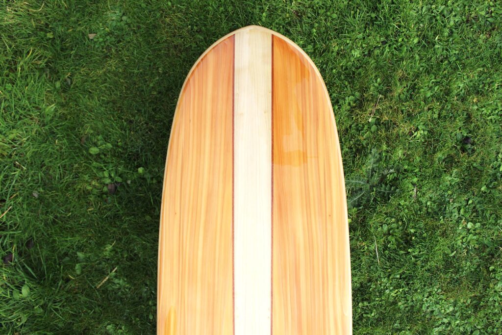 otter wooden surfboards 9'8 cali log longboard