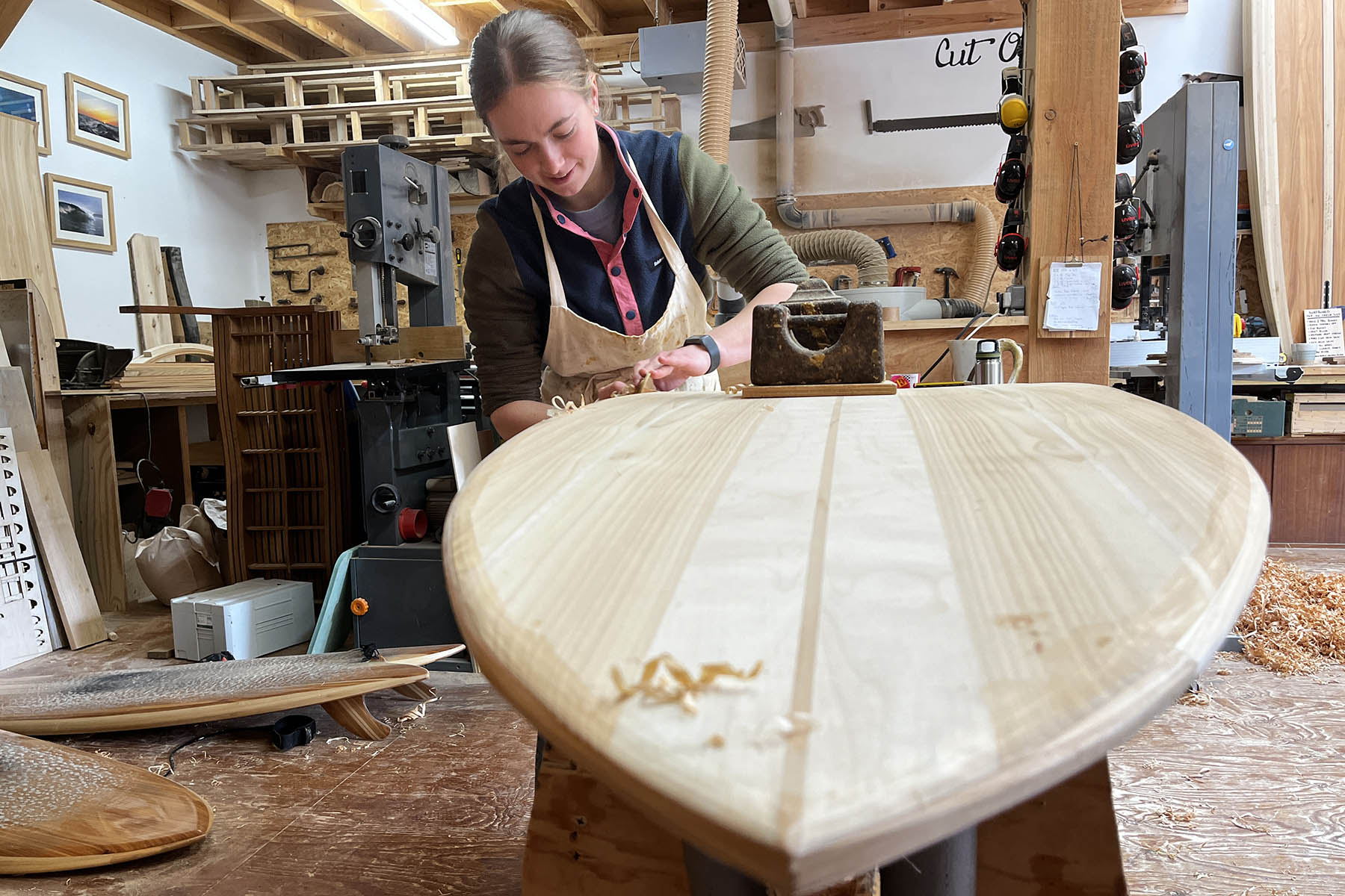 otter surfboards make your own workshop course experience shaping