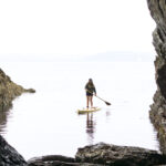 Otter Surfboards Wooden Paddleboard SUP Faye Cave Otter Surfboard Paddleboard Falmouth 02