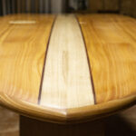 Otter Surfboards Wooden Paddleboard SUP Nose Bottom