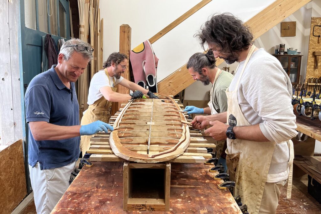 otter wooden surfboards make your own workshop course